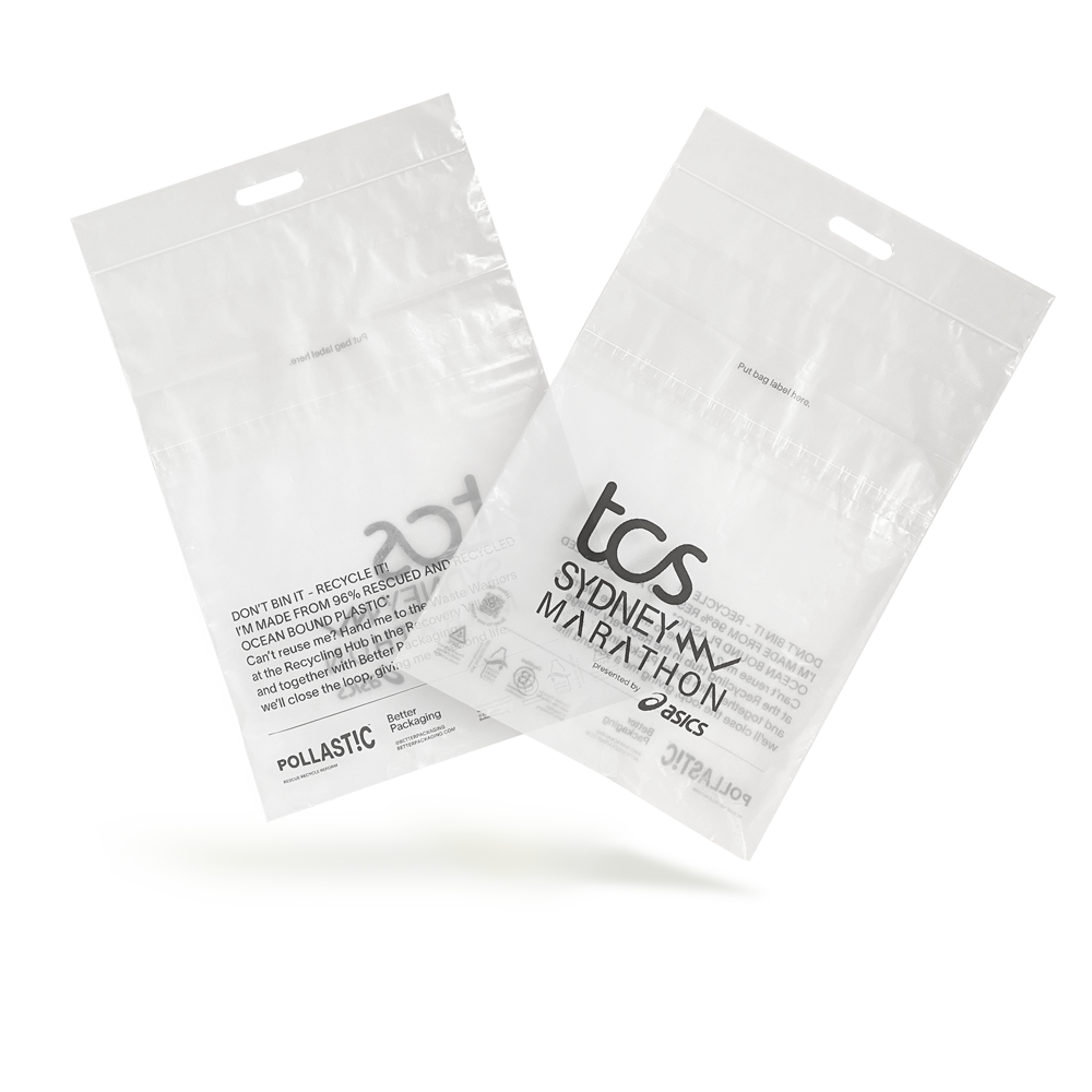Custom POLLAST!C Resealable Bags